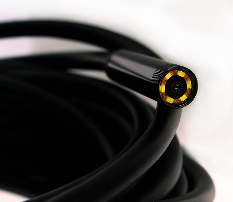 W-Star USB endoskopická kamera 1280x960, kabel 2m, průměr 8mm a zrcátkem