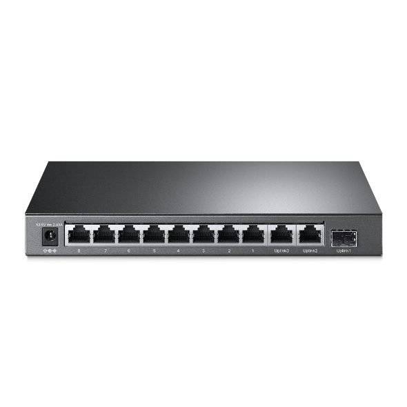 TP-Link TL-SL1311MP 8xFE POE+ 124W 2xGb nonPOE,1xSFP CCTV switch