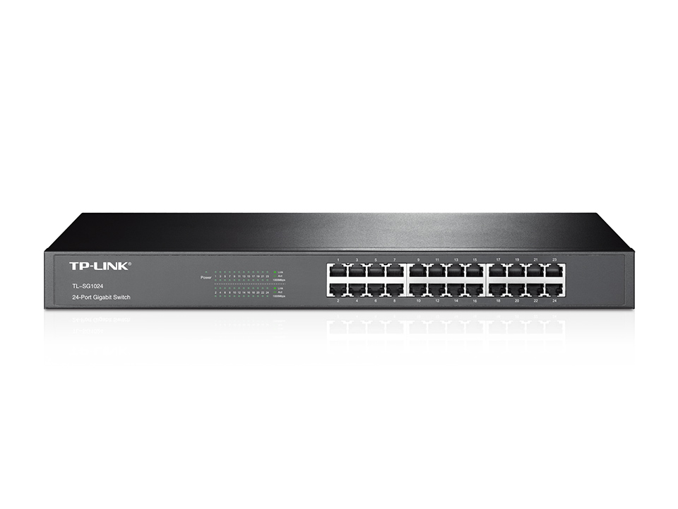 TP-Link TL-SG1024 24x Gb rackmount Switch