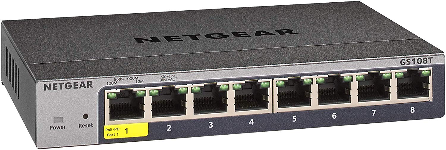 NETGEAR 8P GE SMART MANAGED PRO SWITCH