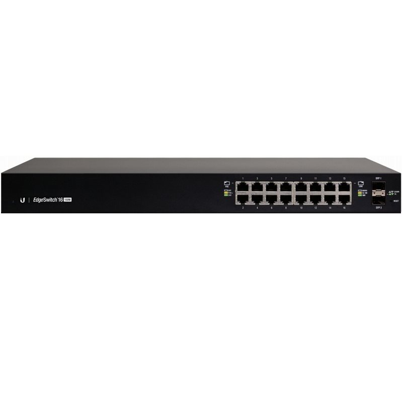 Ubiquiti EdgeSwitch ES-16-150W - 16x GLAN, 2x SFP, POE+, 150W