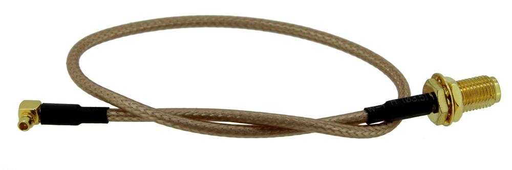 pigtail 25cm RG316 MMCX - RSMA female (pin)