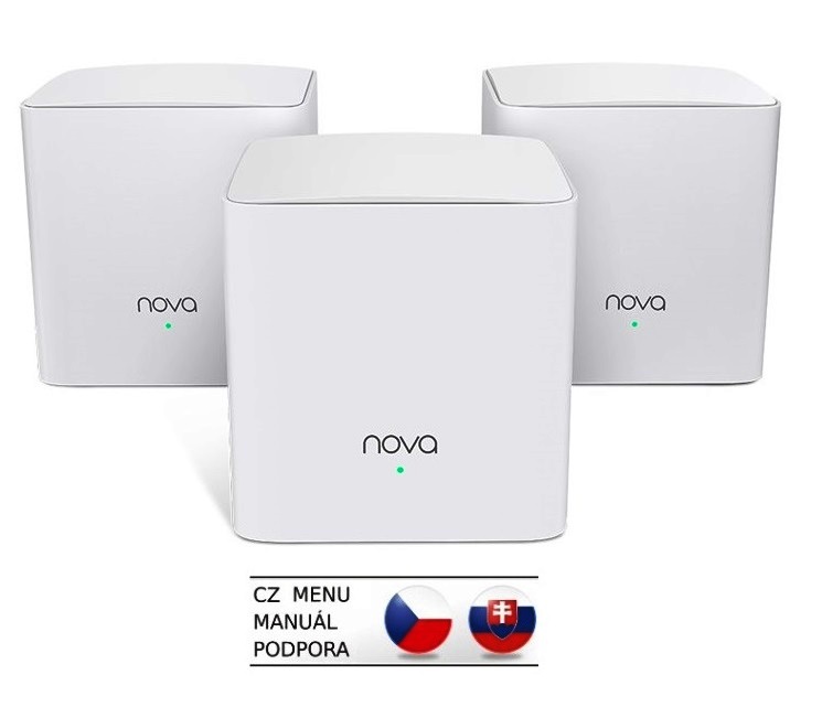 Tenda MW5c (3-pack) - Wireless AC MESH systém 802.11ac/a/b/g/n