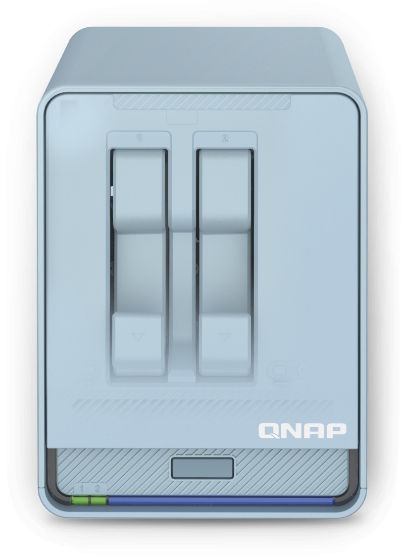 QNAP třípásmový Wi-Fi SD-WAN Mesh AC2200 router/NAS - QMiroPlus-201W (2x SATA / 1x 2,5GbE / 4x GbE)
