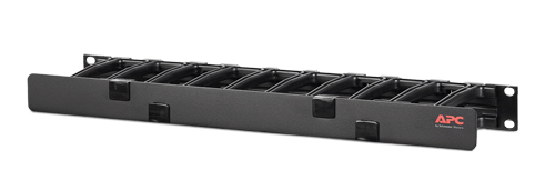 Horizontal Cable Manager, 1U Single Side w.Cover