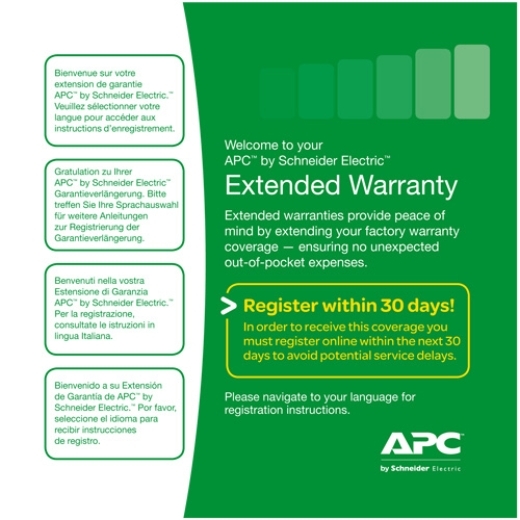 3 Year Extended Warranty, WEXTWAR3YR-SP-01A