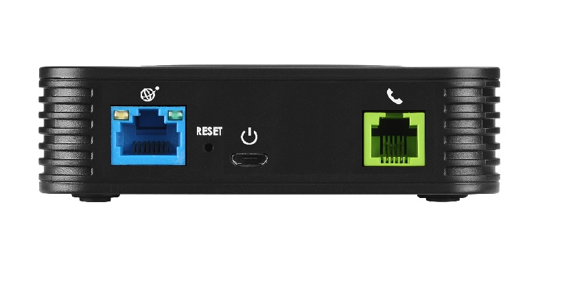 Grandstream HT801 (ATA), 1x FXS, 1x SIP účet, 1x LAN, 3cestná audio konf., auto-provisioning