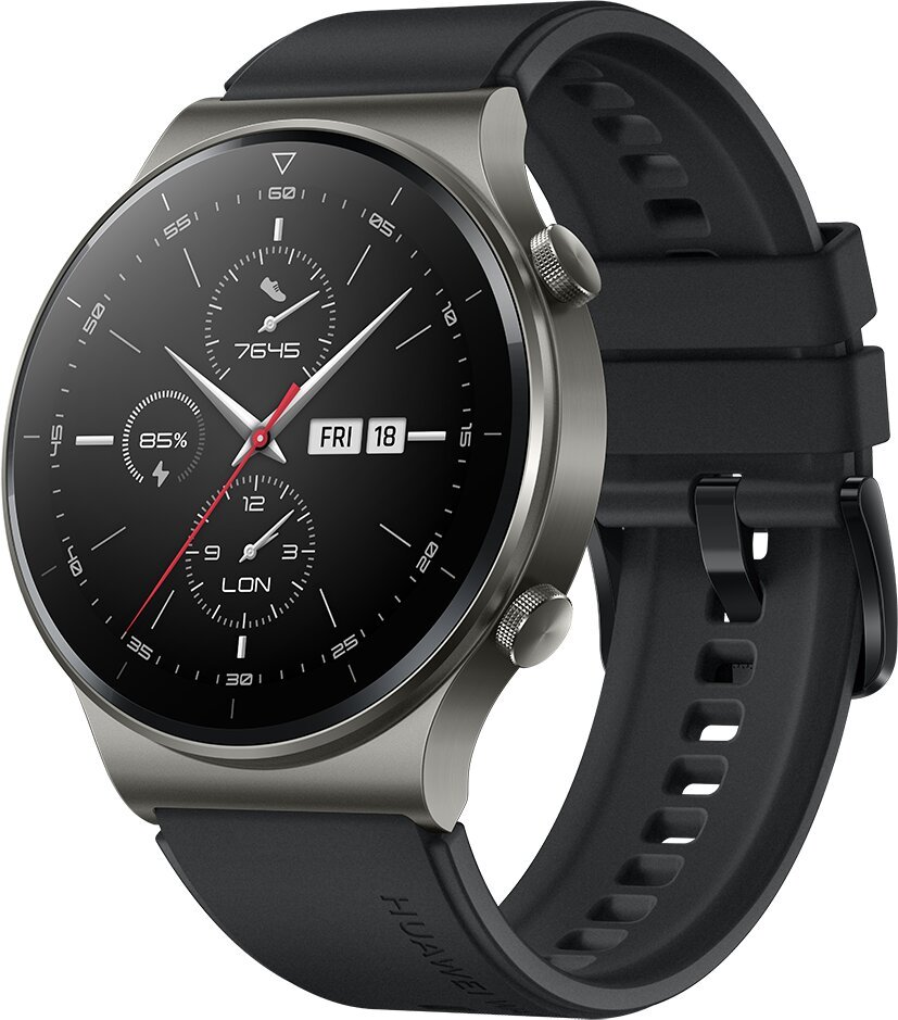 Huawei Watch GT 2 Pro/Silver/Elegant Band/Black