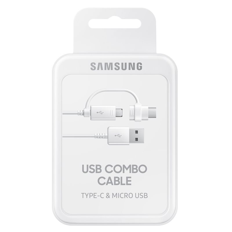 Samsung Kabel micro USB - USB typ C White
