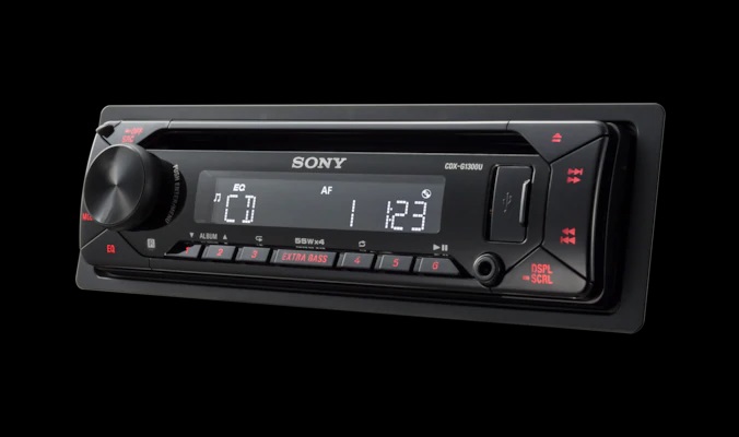 Sony autorádio s CD CDX-G1300, AUX, USB