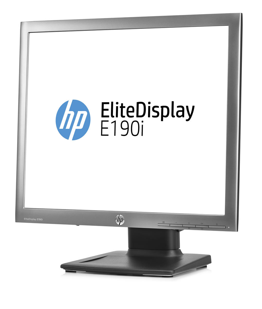 HP E190i 18.9" LED backlit IPS LCD(1280x1024,, 250 nits,, 178°/178°,14ms, VGA, DVI-D, DP, 2xUSB - repas sklad