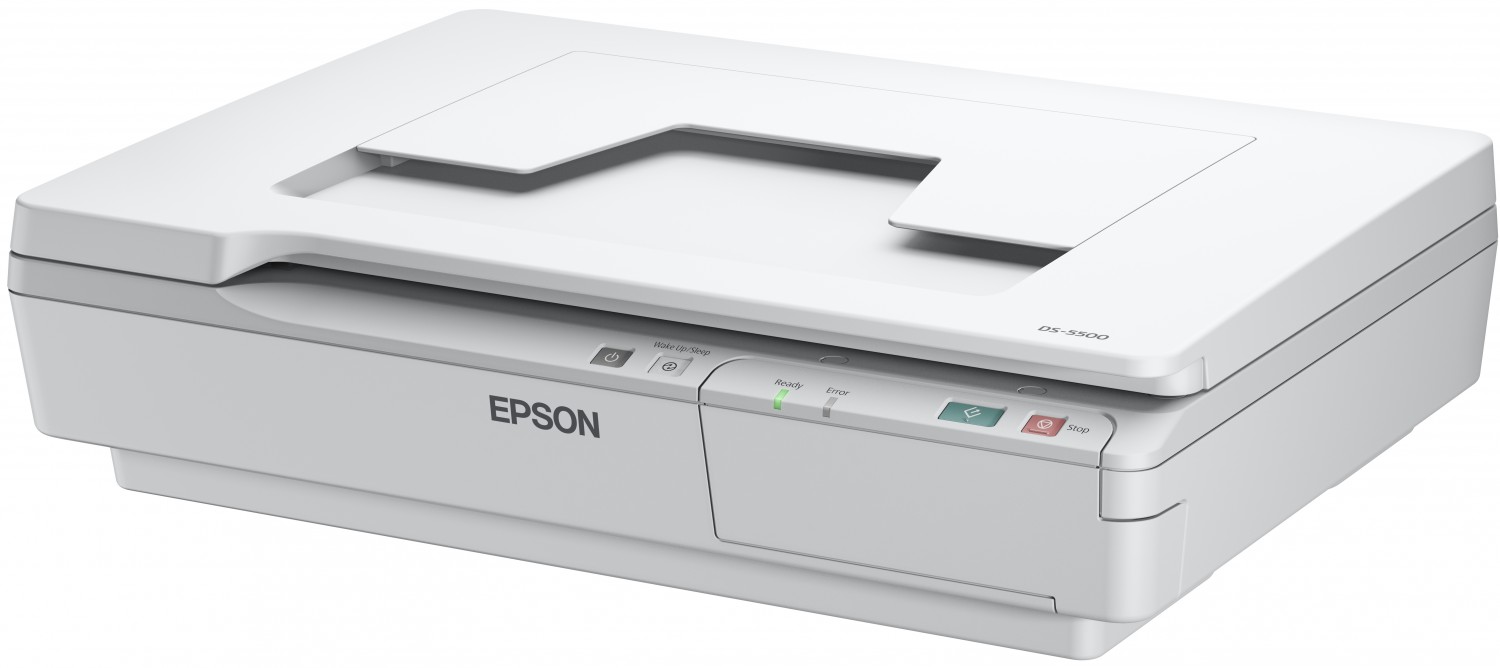 EPSON skener WorkForce DS-5500, A4, 1200x1200dpi, USB 2.0