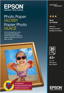 EPSON Photo Paper Glossy A3+ 20 listů