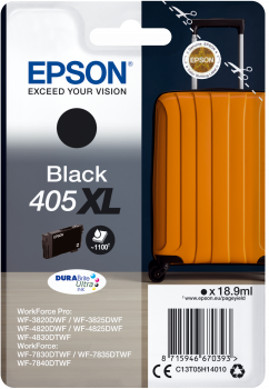 Epson Singlepack Black 405XL DURABrite Ultra Ink