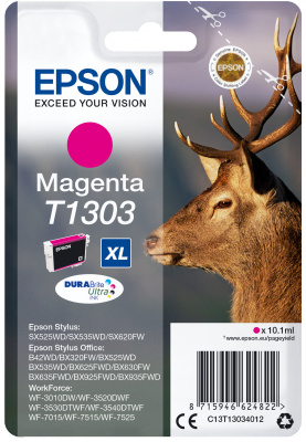 Epson Singlepack Magenta T1303 DURABrite Ultra Ink