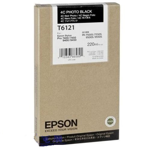 Epson T612 220ml 4C Photo Black
