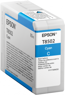 Epson Singlepack Photo Cyan T850200 UltraChrome HD ink 80ml