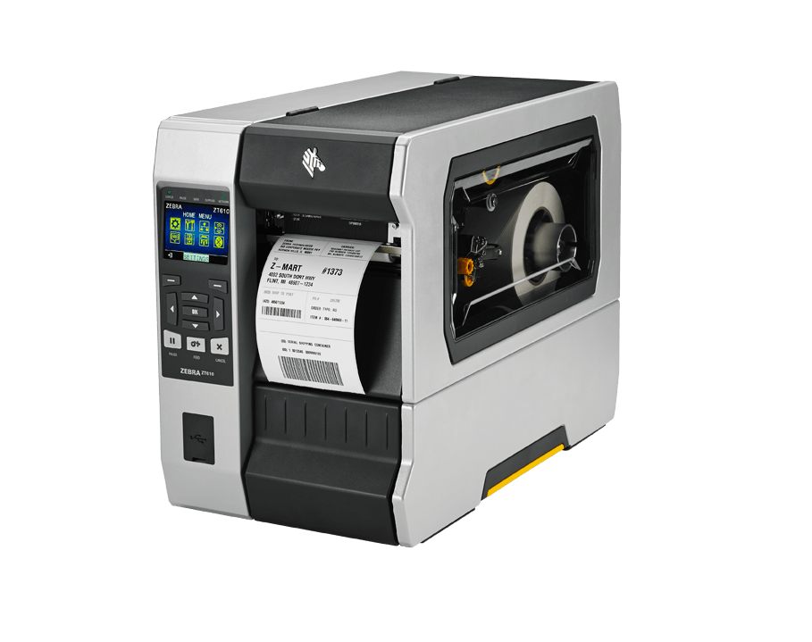 Zebra - TT Printer ZT620; 6", 203 dpi, LAN, BT, USB, Cutter