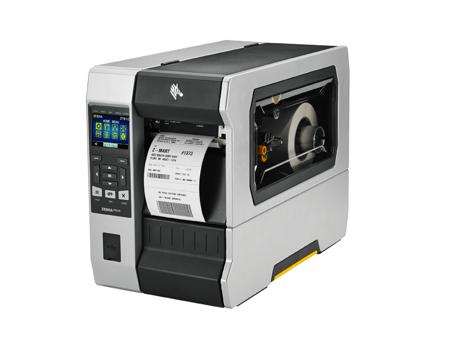 Zebra - TT Printer ZT620; 6", 203 dpi, LAN, BT, USB, Rewind