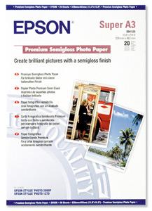 EPSON A3+, Premium Semigloss Photo Paper (20listů)