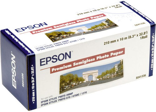 EPSON Premium Semigl. Photo Paper role 210mmx10m