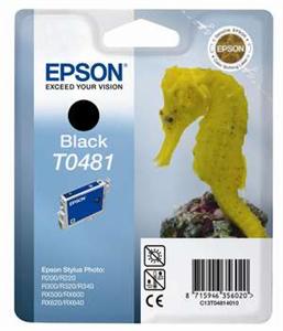 EPSON Ink ctrg černá proRX500/RX600/R300/R200 T0481