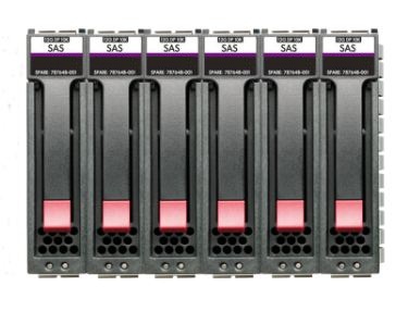 HPE MSA 14.4T SAS 10K SFF M2 6pk HDD Bdl