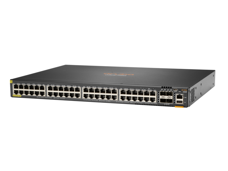 Aruba 6200F 48G Class4 PoE 4SFP+ 370W Switch