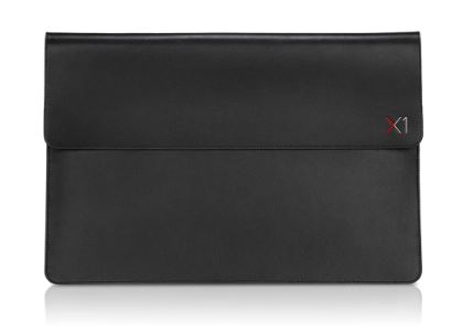 LENOVO pouzdro ThinkPad X1 Carbon/Yoga Leather Sleeve - pro notebooky do velikosti 14", černý