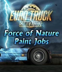 ESD Euro Truck Simulátor 2 Force of Nature Paint J