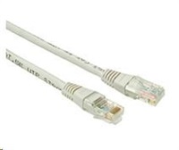 Solarix Patch kabel CAT5E UTP PVC 1m šedý non-snag-proof C5E-155GY-1MB