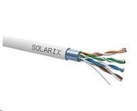 Instalační kabel Solarix FTP, Cat5E, drát, PVC, box 305m SXKD-5E-FTP-PVC