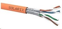 Instalační kabel Solarix SSTP, Cat7A, drát, LSOHFR, cívka 500m SXKD-7A-1200-SSTP-LSOHFR-B2ca