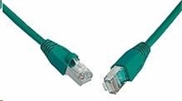 Solarix Patch kabel CAT5E SFTP PVC 5m zelený snag-proof C5E-315GR-5MB