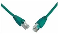 Solarix Patch kabel CAT6 SFTP PVC 5m zelený snag-proof C6-315GR-5MB
