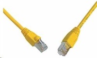 Solarix Patch kabel CAT6 SFTP PVC 5m žlutý snag-proof C6-315YE-5MB
