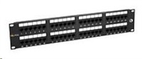 Solarix Patch panel 48 x RJ45 CAT5E UTP 150 MHz černý 2U SX48-5E-UTP-BK