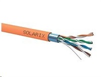 Instalační kabel Solarix CAT5E FTP LSOHFR B2ca-s1,d1,a1 500m/cívka SXKD-5E-FTP-LSOHFR-B2ca