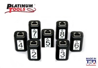 Platinum Tools TT208 - set 7ks přijímačů data/telefon ID# 2-8 pro CB300 a NP700