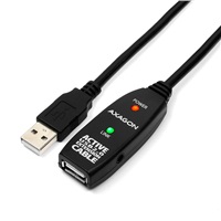 AXAGON ADR-205, USB 2.0 A-M -&gt; A-F aktivní prodlužovací / repeater kabel, 5m