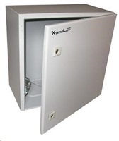 XtendLan 19" venkovní vodotěsný rozvaděč 11U 600x450, krytí IP55, nosnost 65kg, šedý