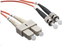Duplexní patch kabel MM 62,5/125 OM1, SC-ST, LS0H, 3m