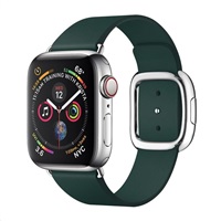 COTEetCI kožený magnetický řemínek Nobleman pro Apple Watch 38 / 40mm zelená
