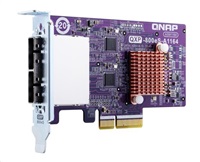 QNAP 2-port SFF-8088 SATA host bus adapter, 8 x SATA 6Gb/s, PCIe 3.0 x4, for TL SATA JBOD