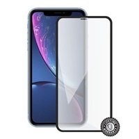 Screenshield APPLE iPhone Xr Tempered Glass protection (full COVER black)