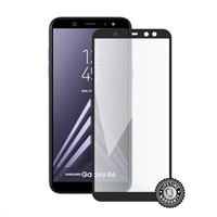 Screenshield SAMSUNG A600 Galaxy A6 Tempered Glass protection (full COVER black)