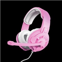TRUST Radius GXT411P headset pink