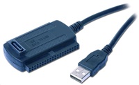 Kabel adapter USB- IDE/SATA 2,5"/3,5" redukce