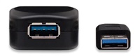 MANHATTAN Kabel USB 3.0 A-A prodlužovací 5m (černý)