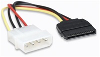 MANHATTAN kabel SATA napájecí, 4 Pin to 15 Pin, 16 cm
